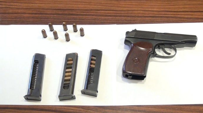 Qazax sakinlərində narkotik və silah aşkar edilib - FOTO