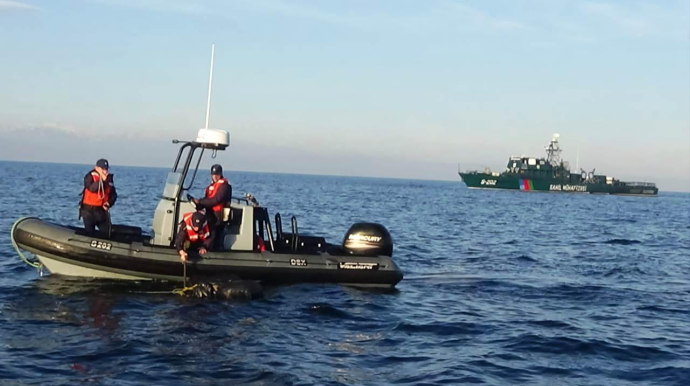 DSX:  Xəzər dənizində 14 kiloqramdan çox marixuana aşkarlanıb  - FOTO