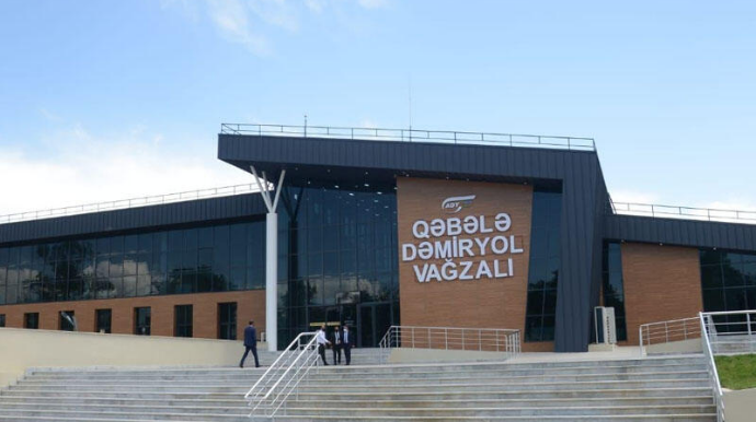 Qəbələ Dəmiryol Vağzalından - FOTOSESSİYA 