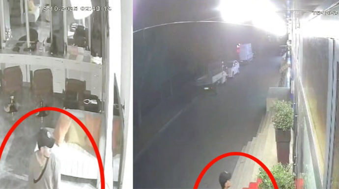 Bakıda obyektlərdən birində oğurluq hadisəsi baş verib - VİDEO 