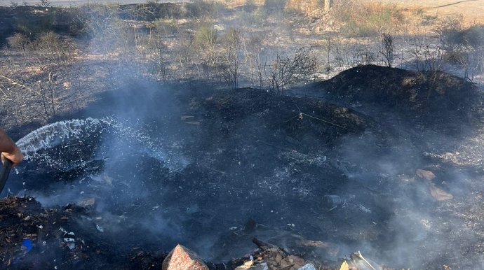 Abşeronda yanğın törədən şəxs müəyyən edildi - FOTO