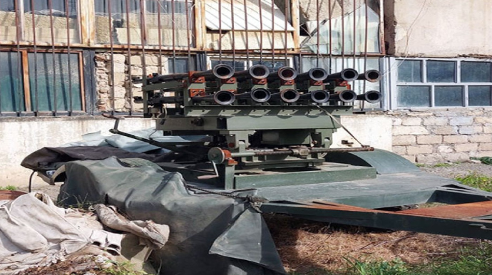 Qarabağda əldəqayırma partladıcıların hazırlandığı emalatxana aşkarlandı - VİDEO 