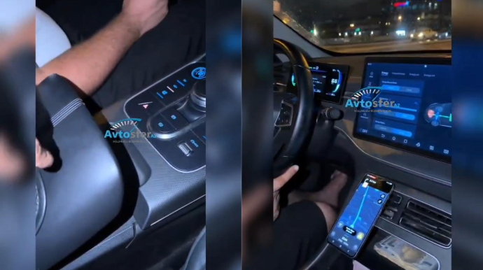 “BYD”də qəribə nasazlıq; sürücü bunu edəndə bütün panel donur - VİDEO 