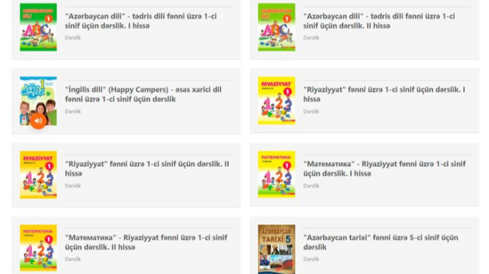 Dərsliklərin məktəblərə və şagirdlərə çatdırılmasına başlanılıb