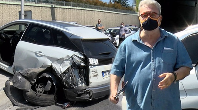 Məşhur qurman yol qəzasına düşdü - FOTO 