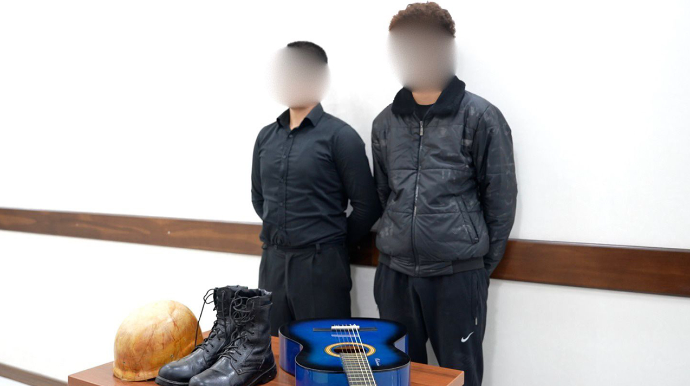 Bakıda şəhid məzarlarından oğurluq edən şəxslər saxlanıldı - FOTOLAR - VİDEO