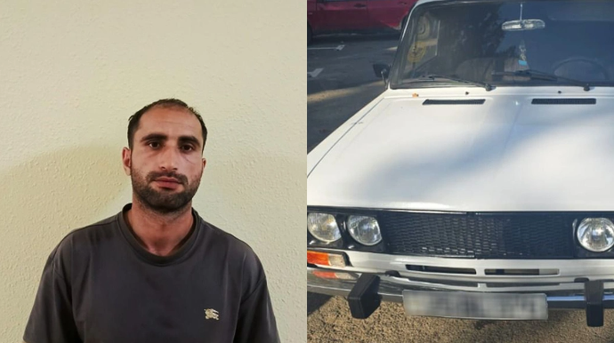 В Исмайыллинском районе арестован автохулиган - ФОТО