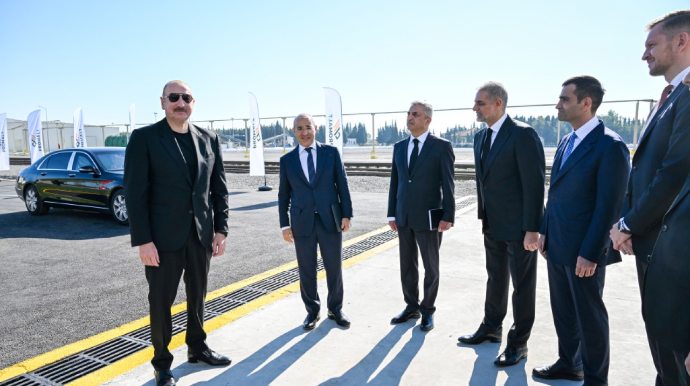 İmişlidə “Promalt” MMC-nin arpa emalı müəssisəsi istifadəyə verildi - FOTOLAR 