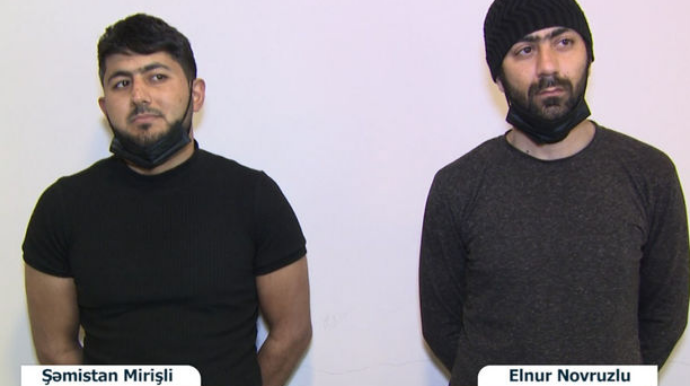 Narkotik qəbul edən sürücü və sərnişini polisə müqavimət göstərdi - FOTO-VİDEO 