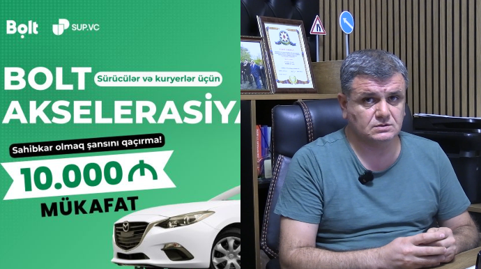 “Bolt” sürücü və kuryerlər üçün mükəmməl layihəyə başladı – Siz də özünüzü sınayın!  - VİDEO
