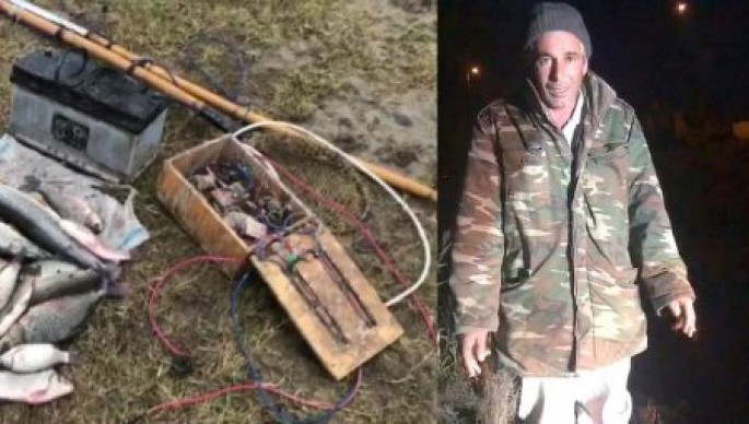 İmişlidə qanunsuz balıq ovlayan tutulub - FOTO + VİDEO