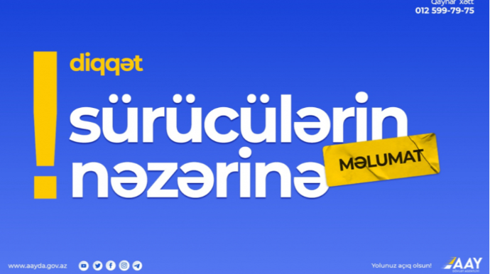 Bakı-Qazax yolunda avtomobillərin hərəkət istiqaməti müvəqqəti dəyişdiriləcək - SABAHDAN 