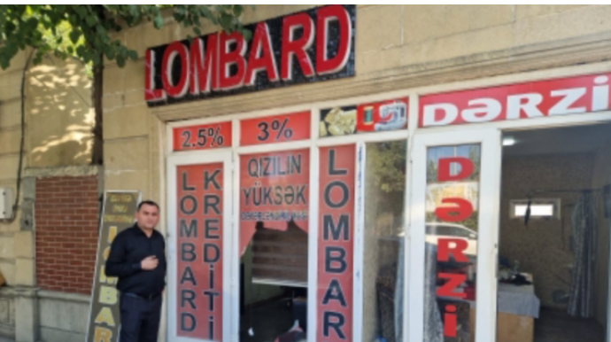 Lombarda hücum oldu - Balta sapı ilə ... - VİDEO 