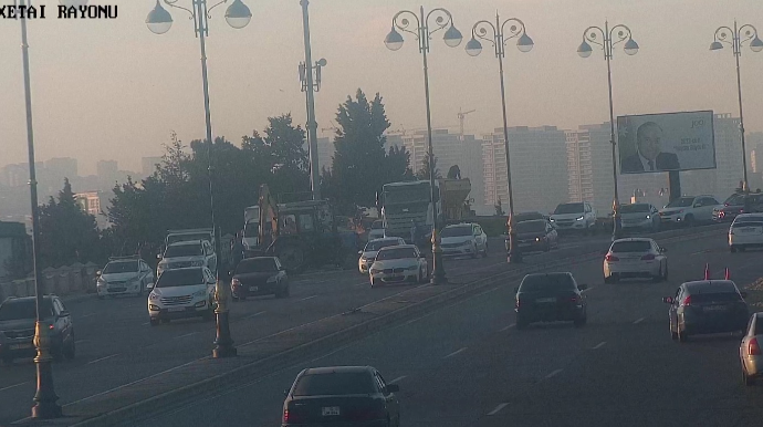 Sürücülərin NƏZƏRİNƏ - Bakıda bu yolda təmir işləri aparılır - FOTO