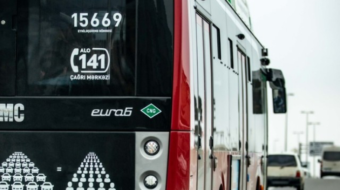 Bu avtobus marşrutunun hərəkət sxemi dəyişdirildi 