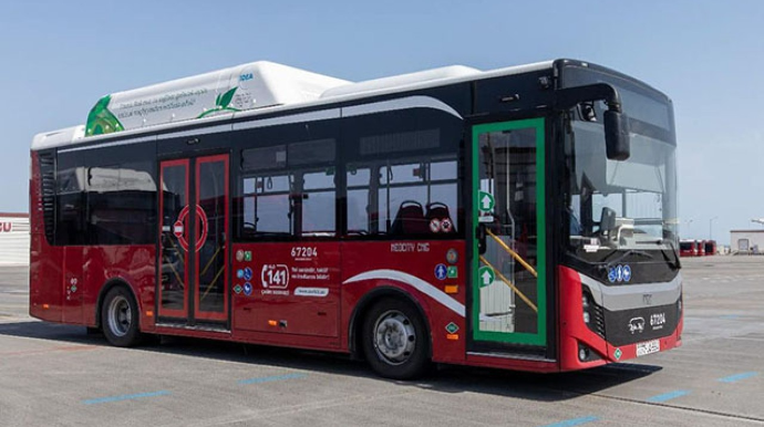 Bakıda bu marşrutun avtobusları yeniləndi   - VİDEO