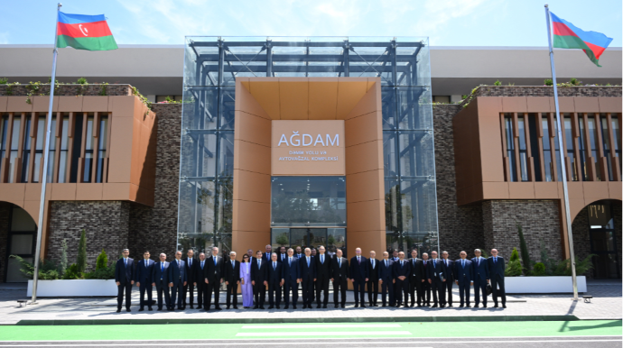 Əlaqələndirmə Qərargahının növbəti iclası Ağdam şəhərində keçirilib - FOTO