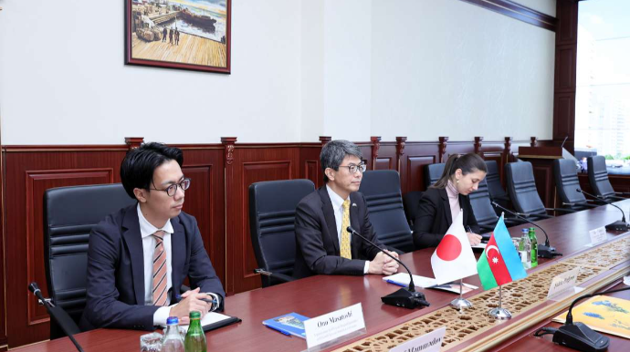 Dövlət Gömrük Komitəsində Yaponiyanın səfiri ilə görüş keçirildi  - FOTO