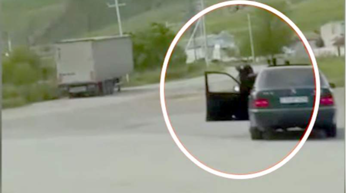 Qobustanda narkotacir belə saxlanıldı - FOTO - VİDEO 
