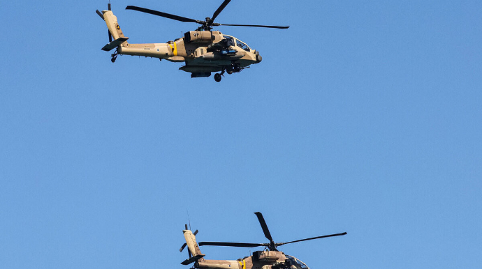 İki hərbi helikopter qəzaya uğrayıb