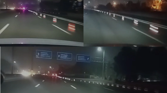 Bakı-Sumqayıt yolunda yeni avtobus zolağı çəkilir - VİDEO  - YENİLƏNİB