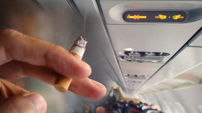 Təyyarədə siqaret çəkənlər 500 manat cərimələnəcək