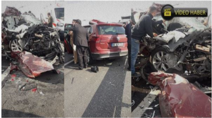 Avtomobil “TIR”a çırpıldı: geriyə bu dəhşətli mənzərə qaldı  - VİDEO - FOTO