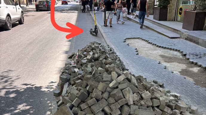 Azadlıq prospektindəki “cib” yığışdırılmalıdır - EKSPERT