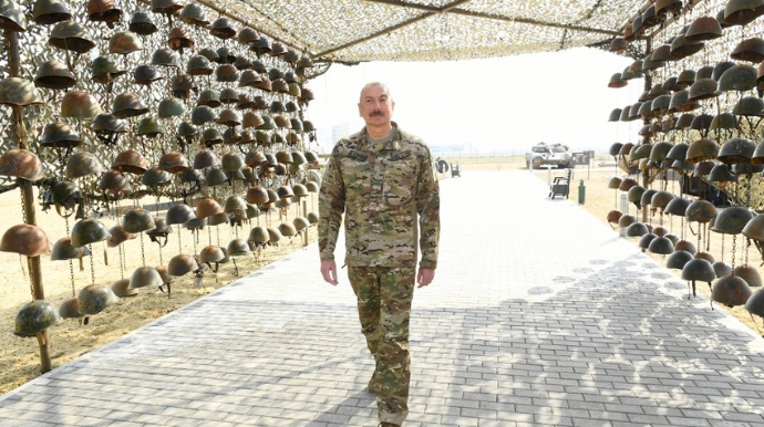 Azərbaycan lideri: "Əgər Ermənistan müharibə istəyirsə, ötən ilin payızındakı eyni nəticəni əldə edəcək"