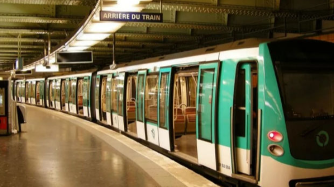 Parisdə metro xətləri işləmir 