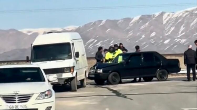 Şərurda qəza:  “Tofaş” yük maşını ilə toqquşdu  - VİDEO