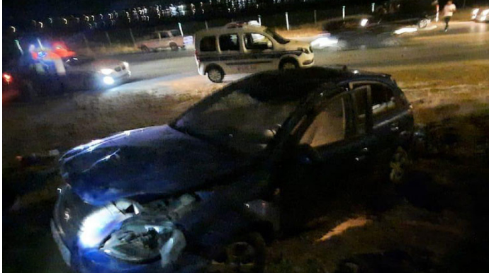 Abşeronda sərxoş sürücü avtomobili dərəyə aşırıb   - FOTO