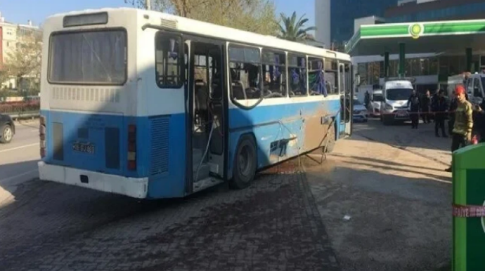 Bursada avtobusda partlayış olub, bir nəfər ölüb 