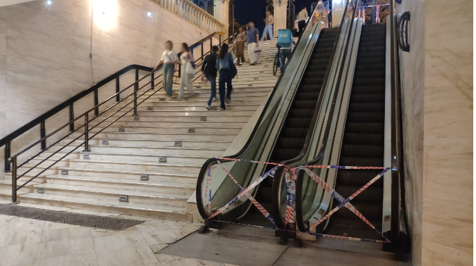 Bulvardakı yararsız eskalatorların istifadəsi bu səbəbdən dayandırılıb – RƏSMİ AÇIQLAMA - FOTO 
