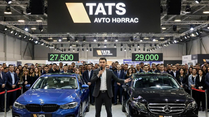 Bakıda ilk dəfə – TATS avtomobil hərracı - FOTO