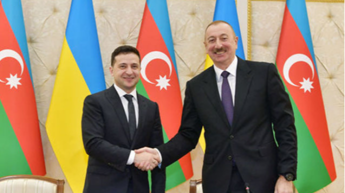 Zelenskidən İlham Əliyevə təbrik 