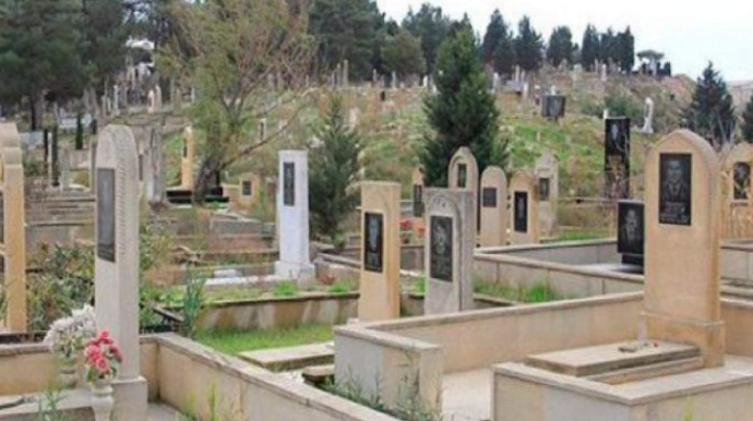 Ağdamda dəfn edilmiş şəxsin məzar daşı Xocavənddə aşkarlanıb - FOTO 