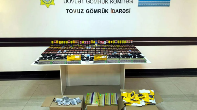 Gömrük postunda 243 ədəd mobil telefon aşkar edildi 