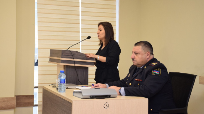 Polis Akademiyasında interaktiv dərslər keçirildi - FOTOLAR 