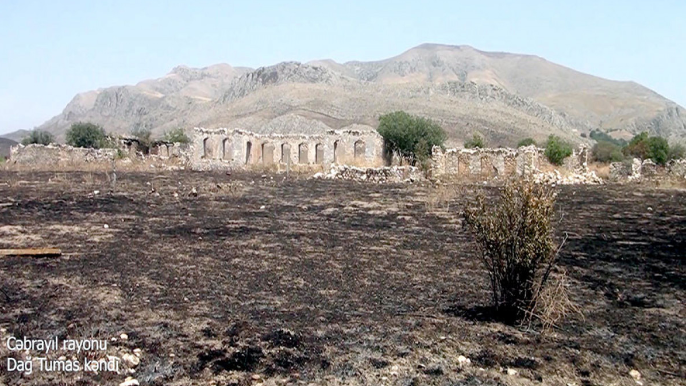 İşğaldan azad edilən Dağ Tumas kəndi - VİDEO