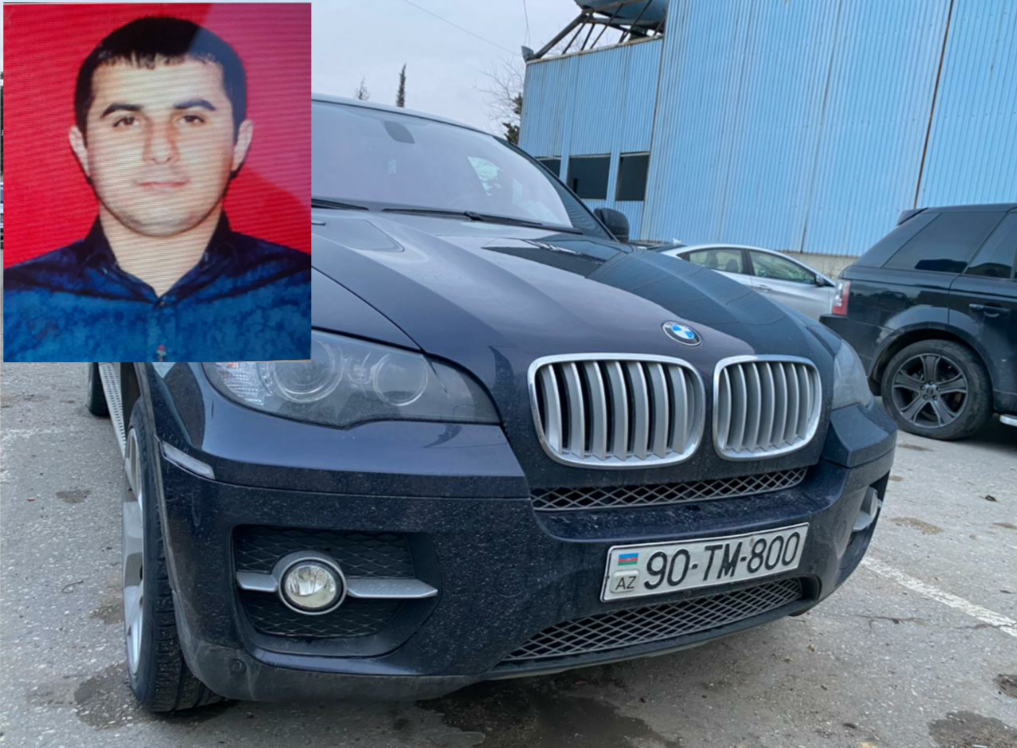 Sumqayıtda "BMW X6" ilə avtoşluq edən sürücü həbs edildi - FOTO