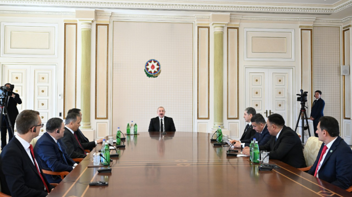 Prezident qəbul keçirdi - FOTO - YENİLƏNİB