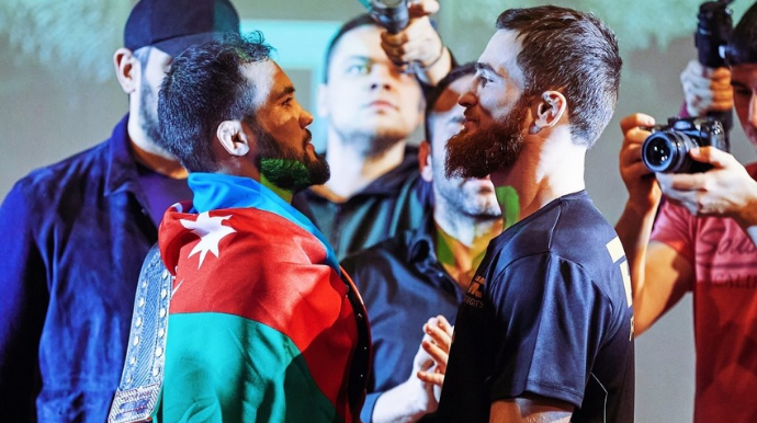 Nəriman Abbasov Avropa çempionuna nokautla qalib gəldi - VİDEO