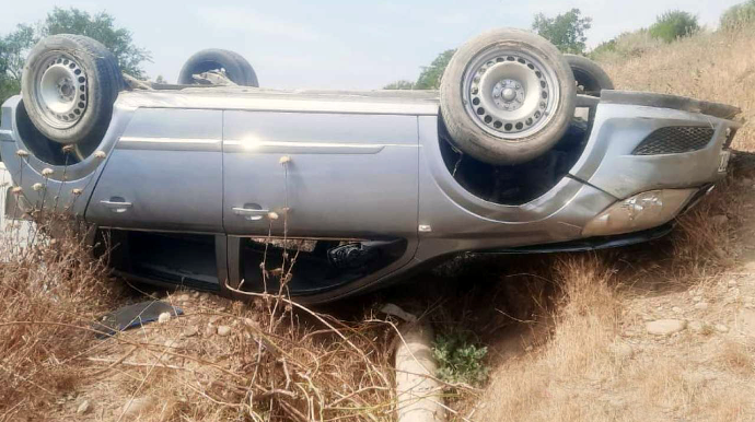 Qusarda avtomobil piyadanı vurub, daha sonra aşıb - FOTO 