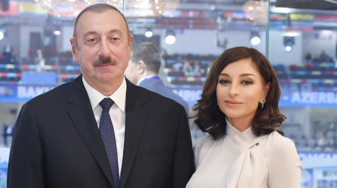 Prezident və xanımı “Antalya Diplomatik Forumu”nun  açılış mərasimində