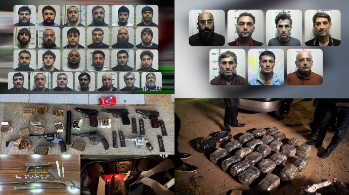 Polisdən xüsusi əməliyyat: 20-dən artıq şəxs saxlanıldı - VİDEO