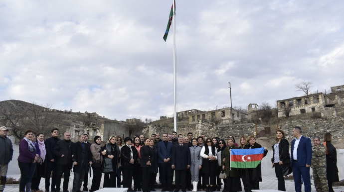 QHT nümayəndələri Suqovuşan qəsəbəsinə və Talış kəndinə səfər ediblər - FOTO