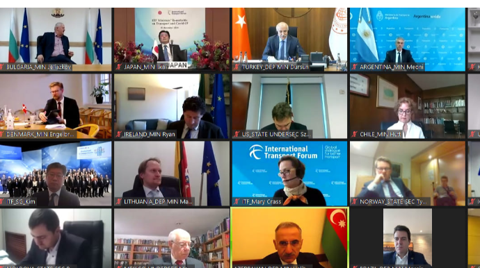 Beynəlxalq Nəqliyyat Forumunun iclası keçirilib
