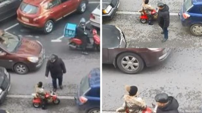 DYP-dən uşaq motosikleti ilə avtomobil yoluna çıxan azyaşlı barədə AÇIQLAMA: “Günah valideynlərindədir”