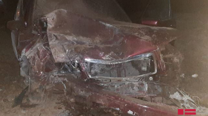 “Jiquli” və “Mercedes” toqquşdu  – 4 nəfər xəsarət aldı  - YENİLƏNİB - FOTO